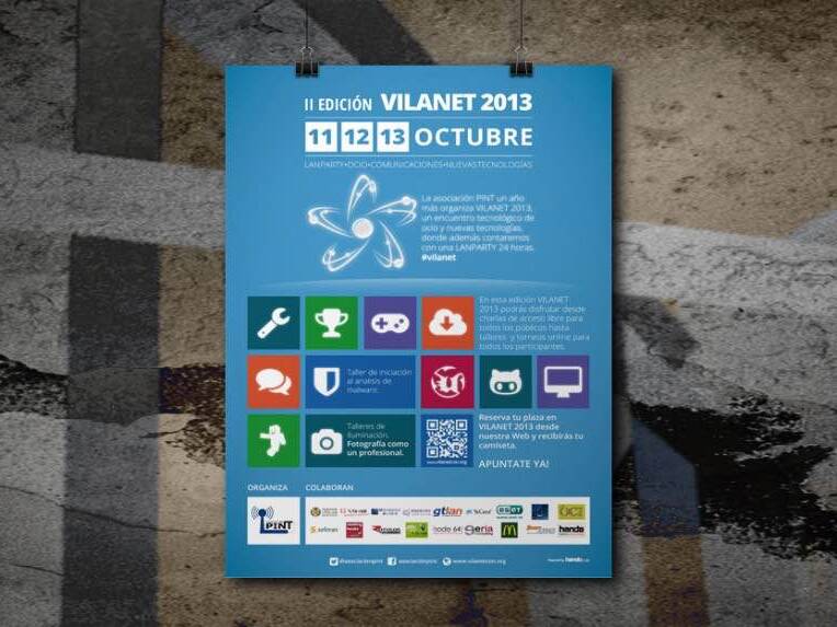 Cartel para Vilanet 2013