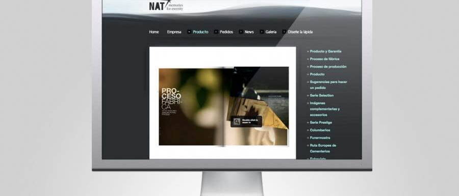 Cat&aacute;logo interactivo para NAT