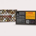 Flyer para feria Cersaie para CRStudio