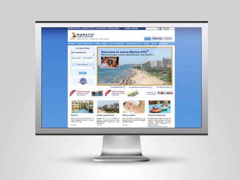 Migración a CMS de las webs de Marina d'Or