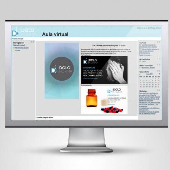 Plataforma de elearning para Doloforma