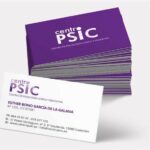 Tarjetas de visita para CentroPsic