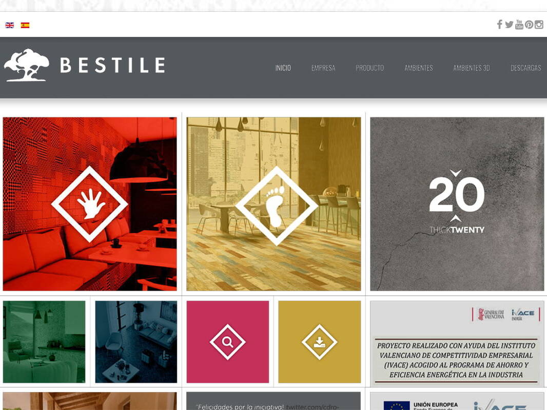 Página web Bestile