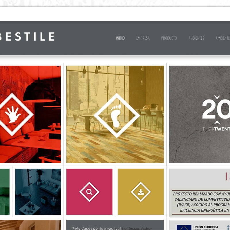 Página web Bestile