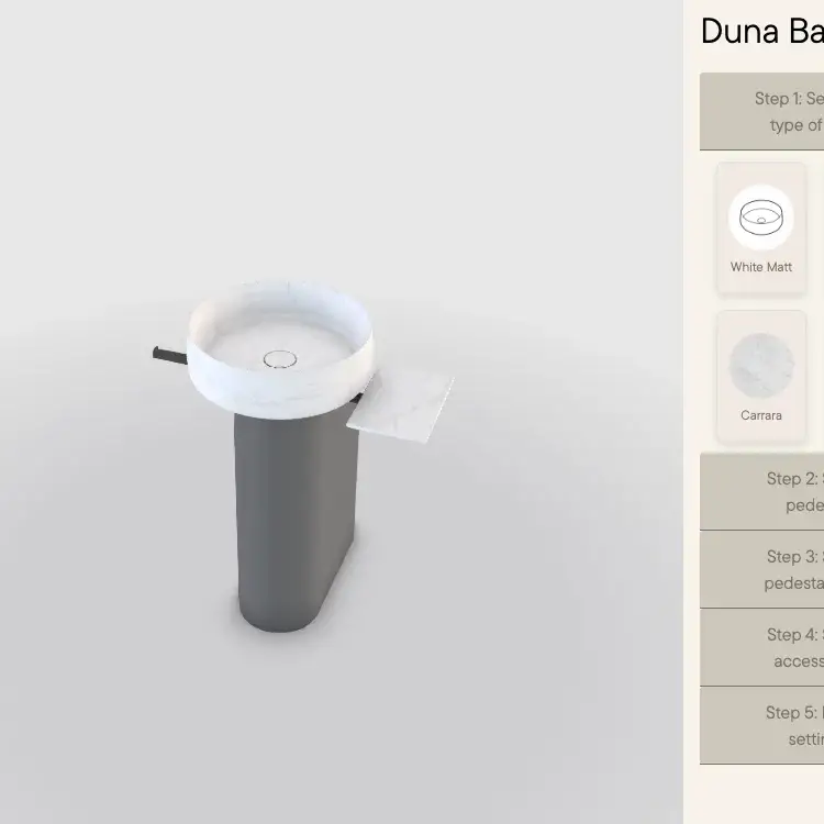configuradores 3d para Sanycces